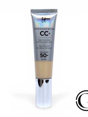 IT COSMETICS CC + COLOR CORRECTING FULL COVERAGE CREAM 1.08 OZ - FAIR MYW81W